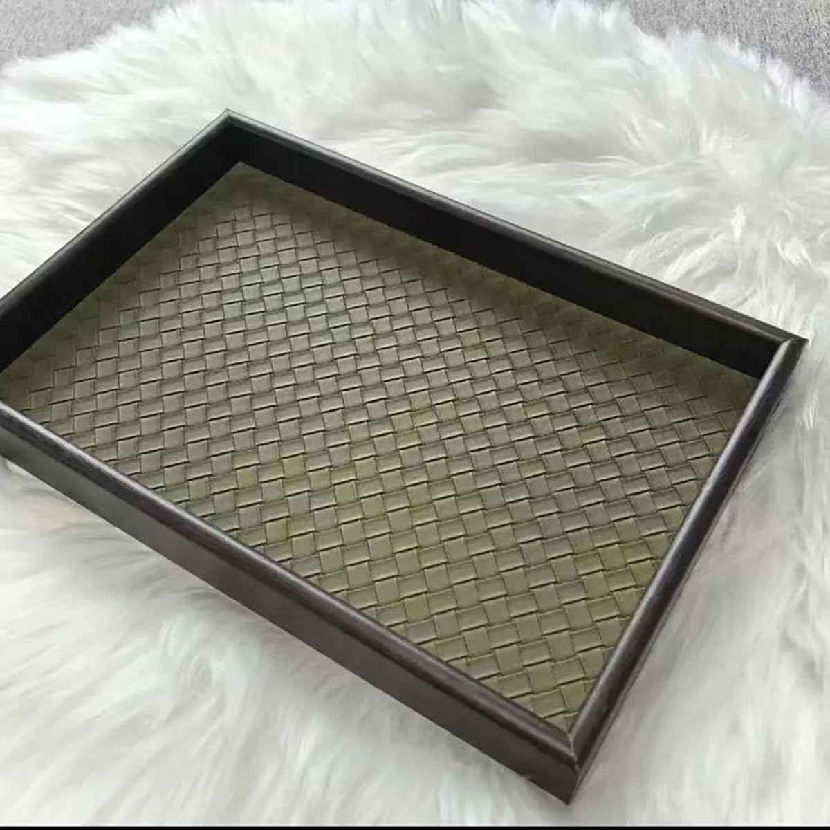 Woven Valet Tray