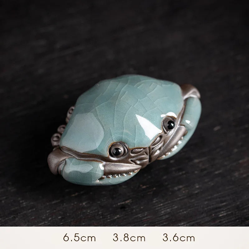 Celadon Crab Tea Pet