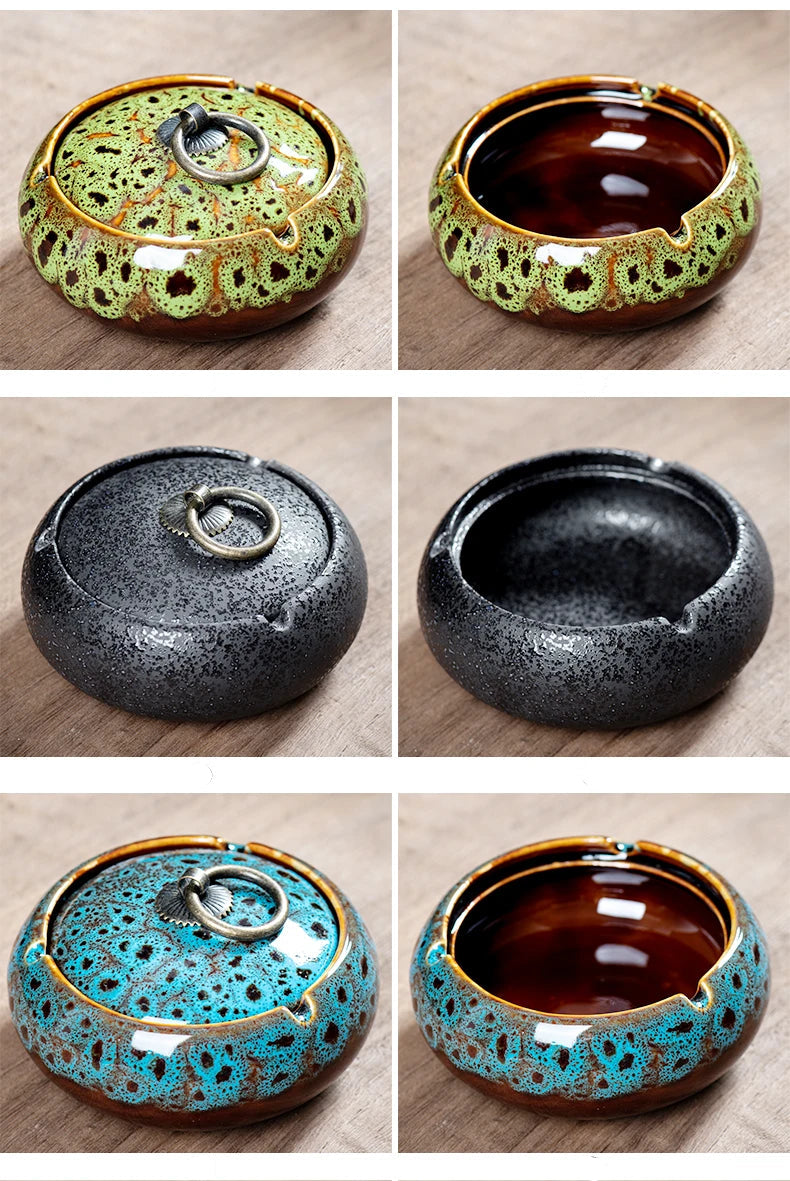 Ceramic Sanctuary Ash Tray