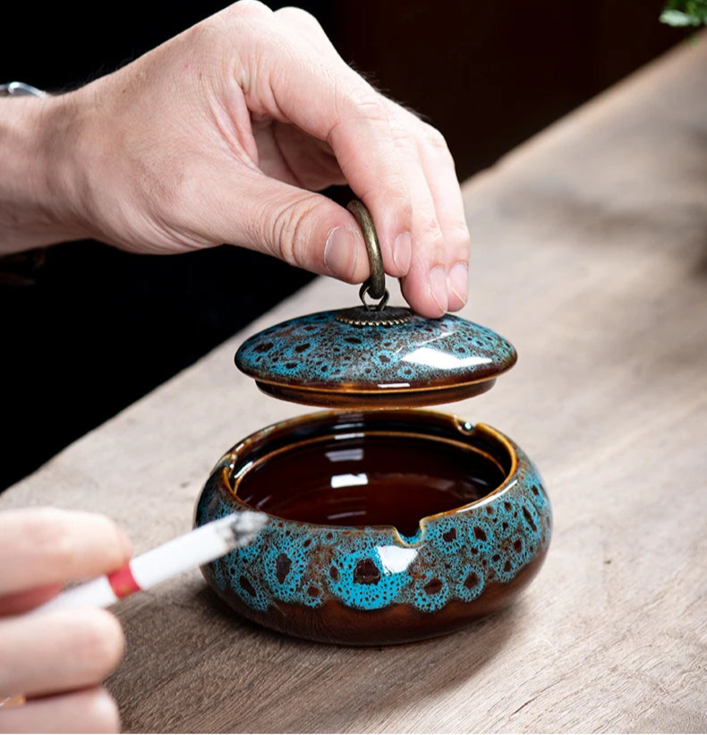 Ceramic Sanctuary Ash Tray