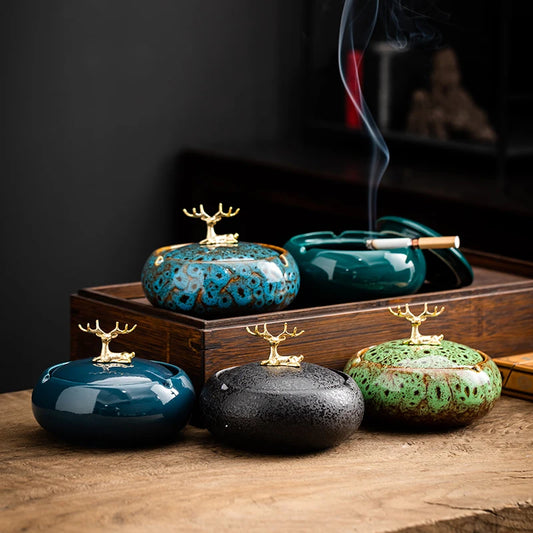 Ceramic Sanctuary Ash Tray