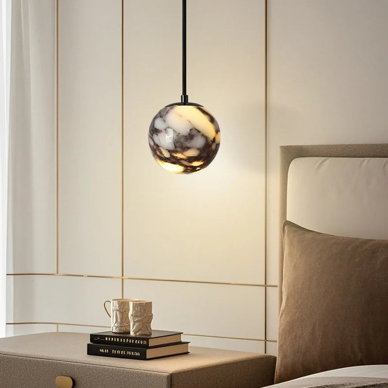 Luna Marble Globe