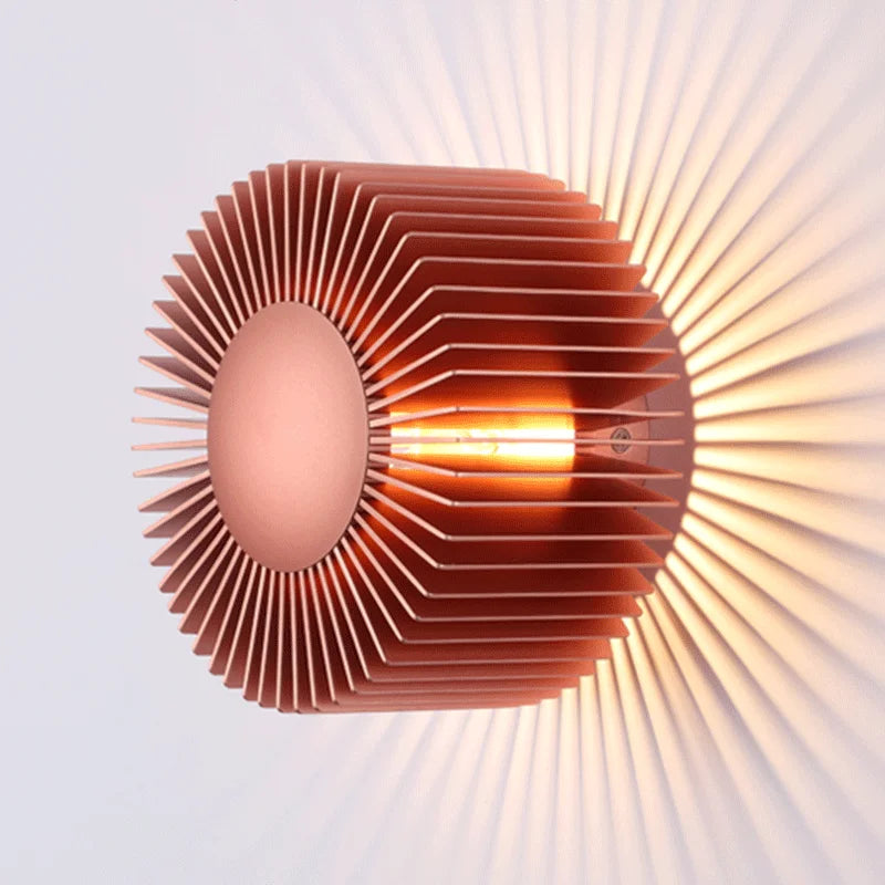 Radial Fin Sconce