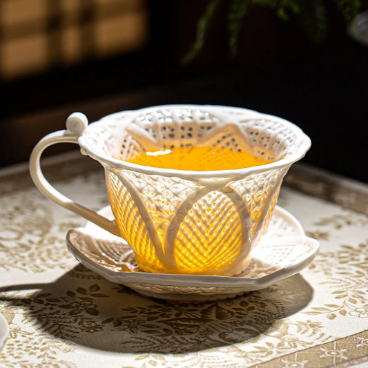 Broderie Porcelain Cup