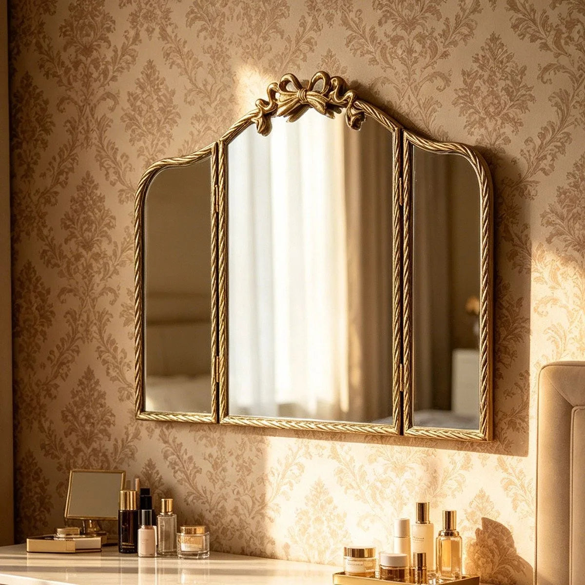 Lisette Trifold Mirror