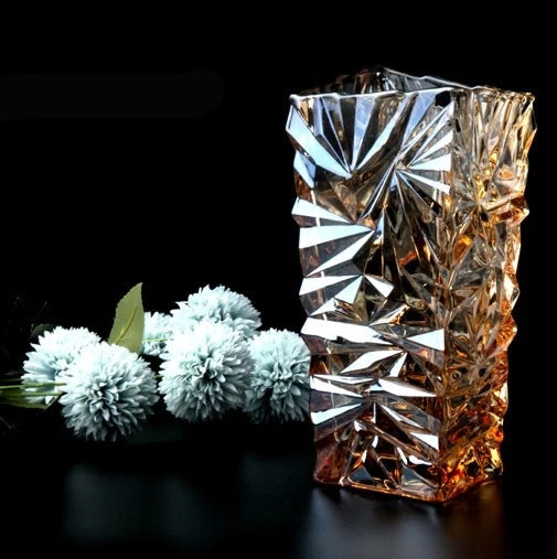 Glacier Facet Vase