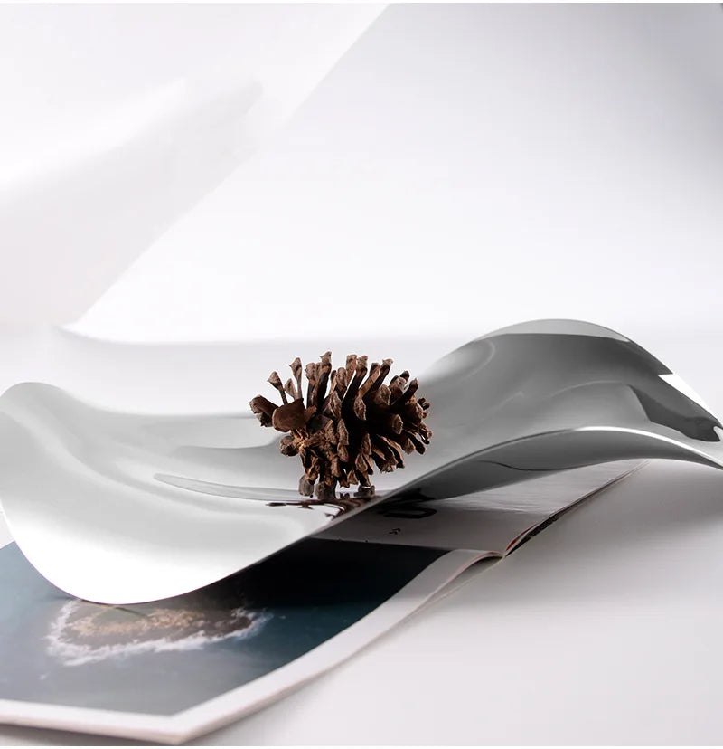 Meander Steel Tray