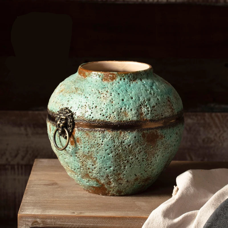 Terracotta Treasure Vase