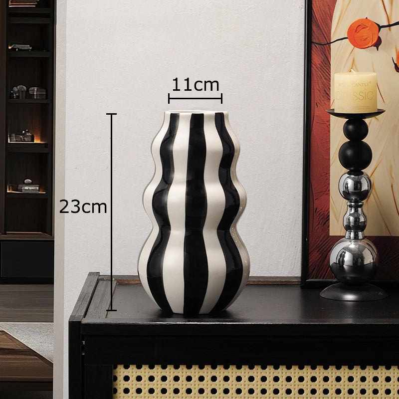 Stripe Symphony Vase