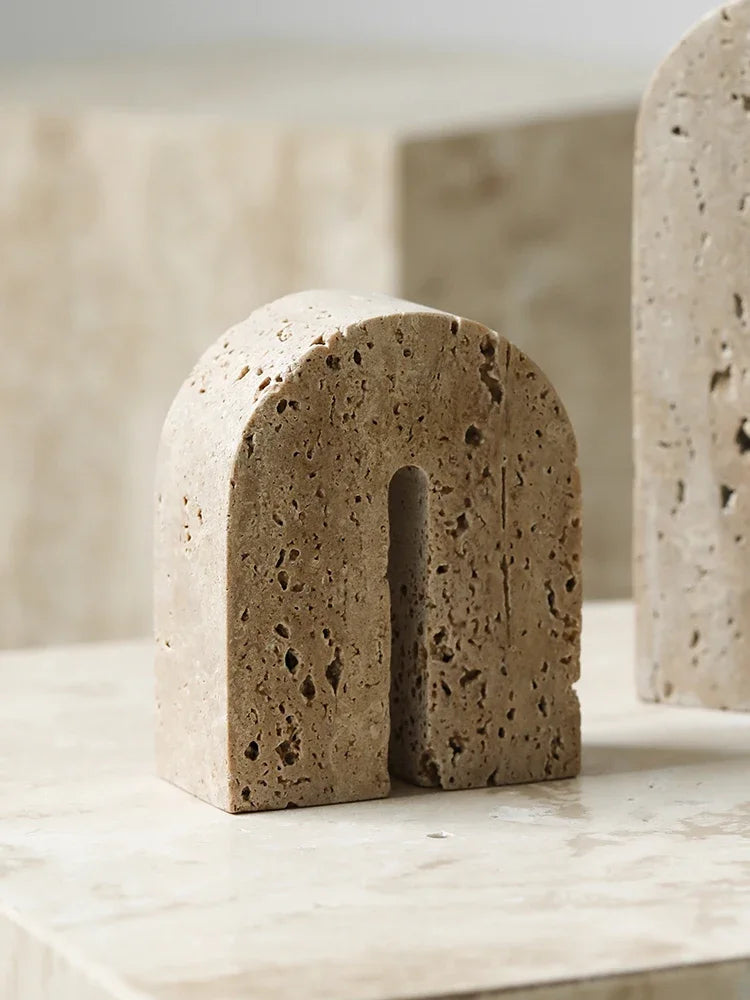 Portal Stone Bookends