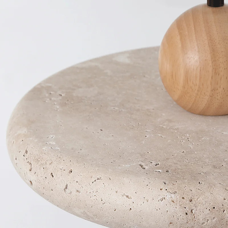 Orbita Travertine Pendant