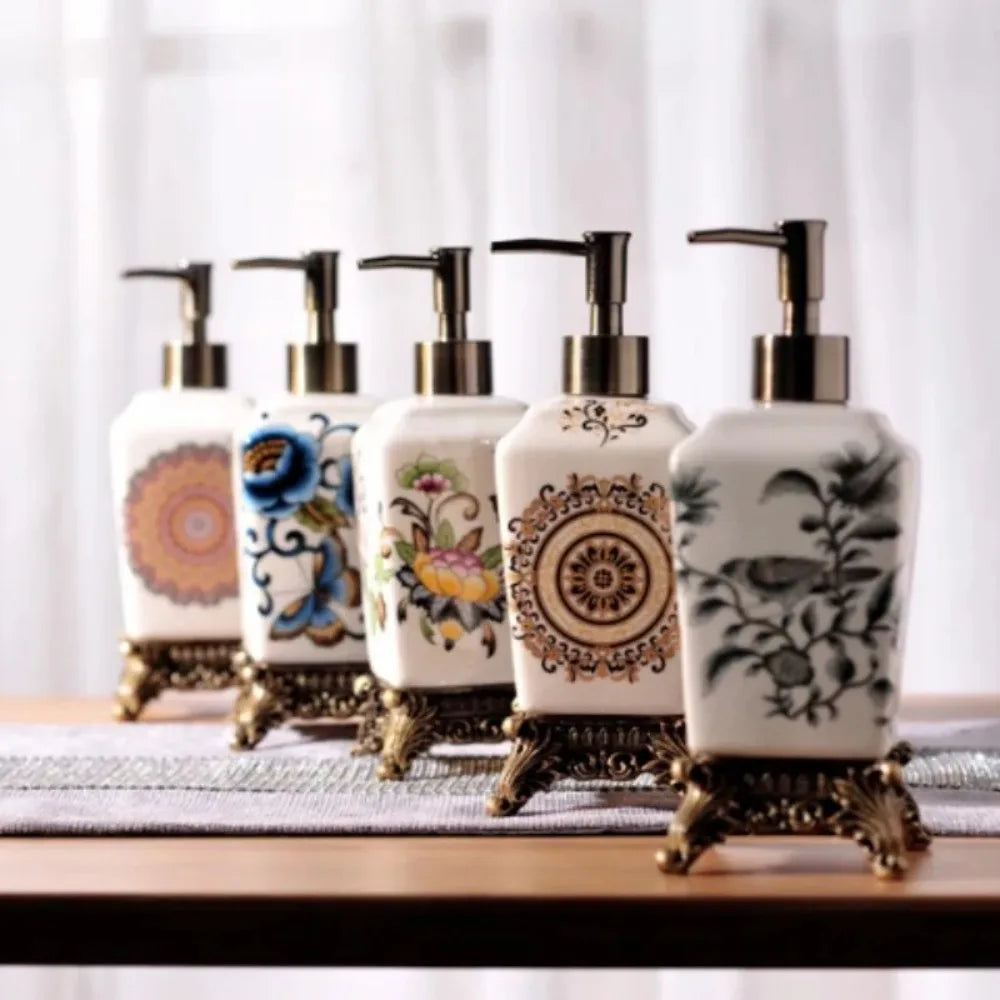 Chinoiserie Soap Dispenser