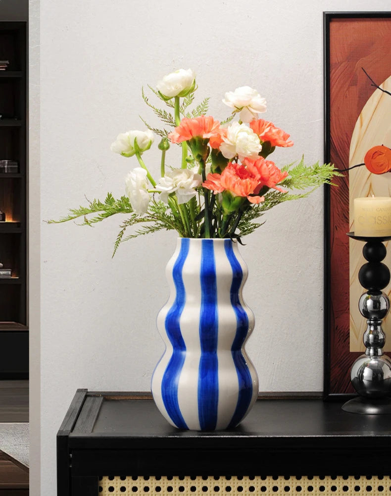Stripe Symphony Vase