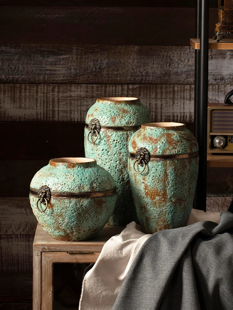 Terracotta Treasure Vase