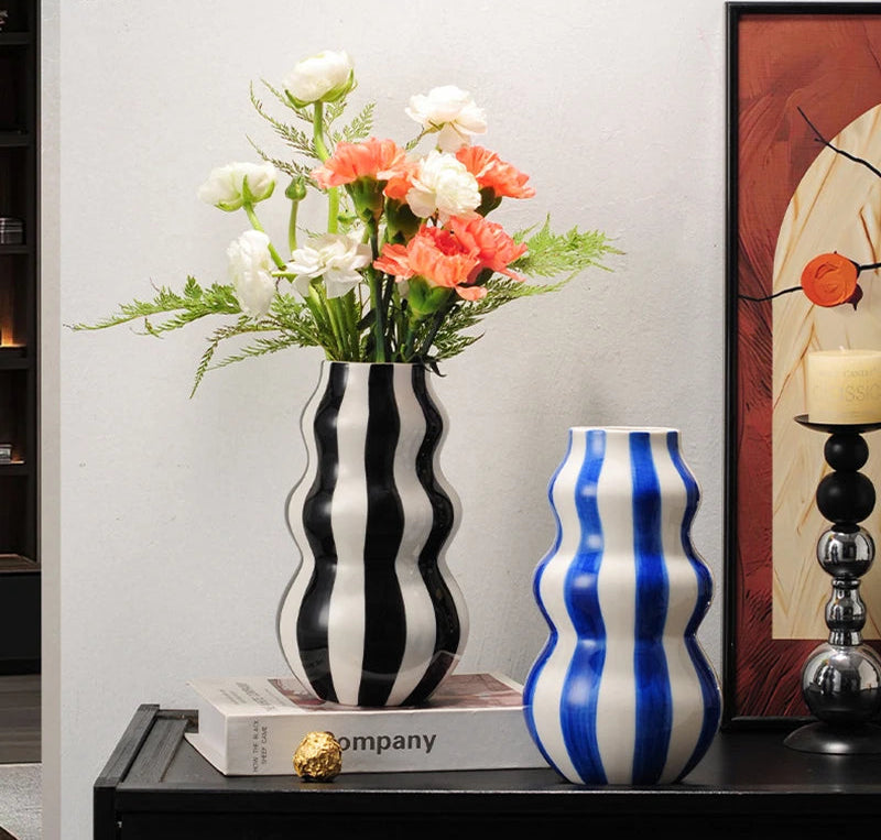 Stripe Symphony Vase
