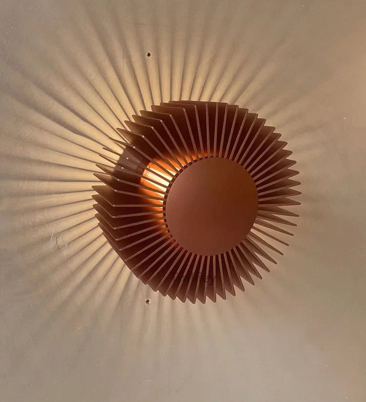 Radial Fin Sconce