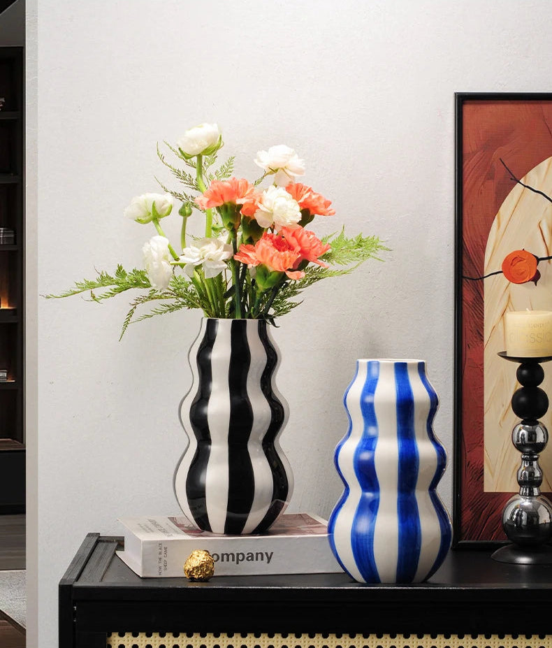 Stripe Symphony Vase