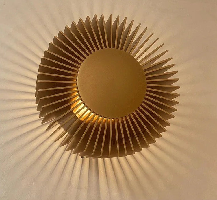 Radial Fin Sconce