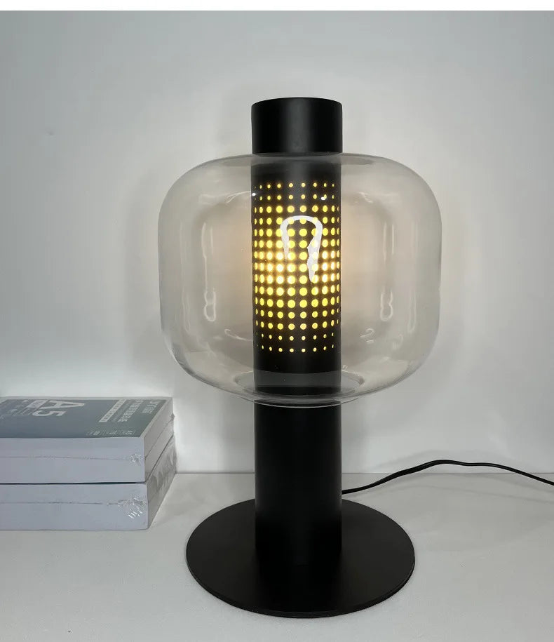 Lantern Glass Lamp