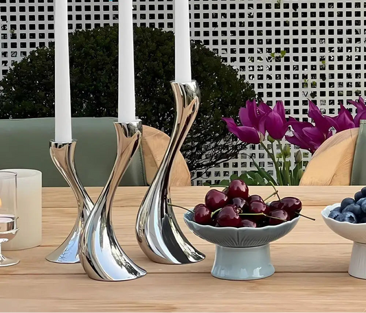 Swan Neck Candlestick