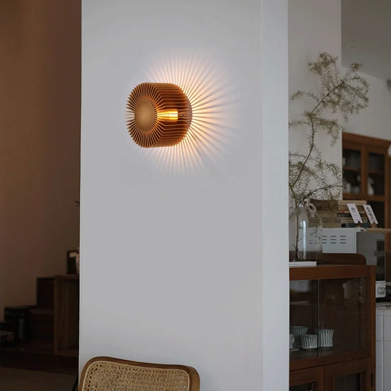Radial Fin Sconce