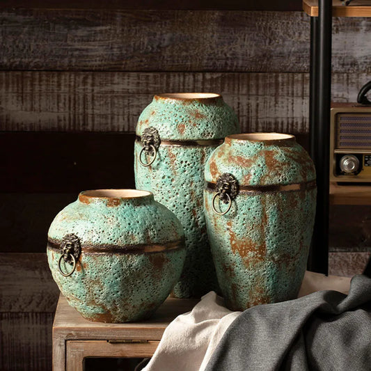 Terracotta Treasure Vase