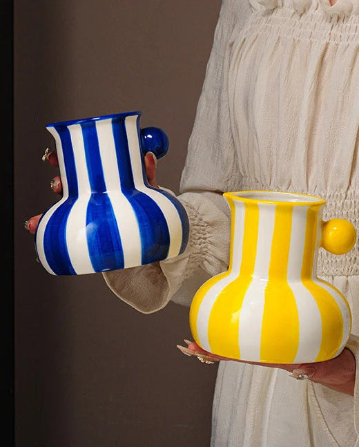 Stripe Symphony Vase