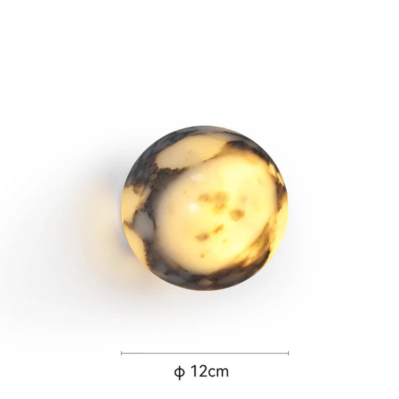 Marble Bead Sconce