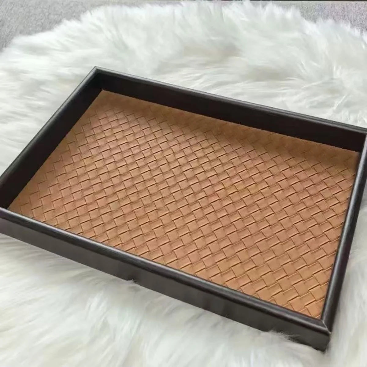 Woven Valet Tray