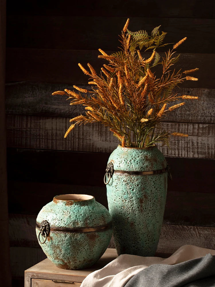 Terracotta Treasure Vase