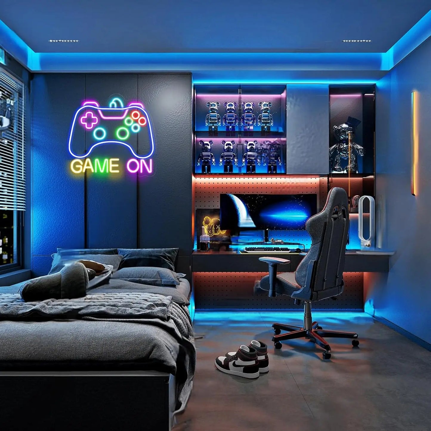 Neon Controller Sign