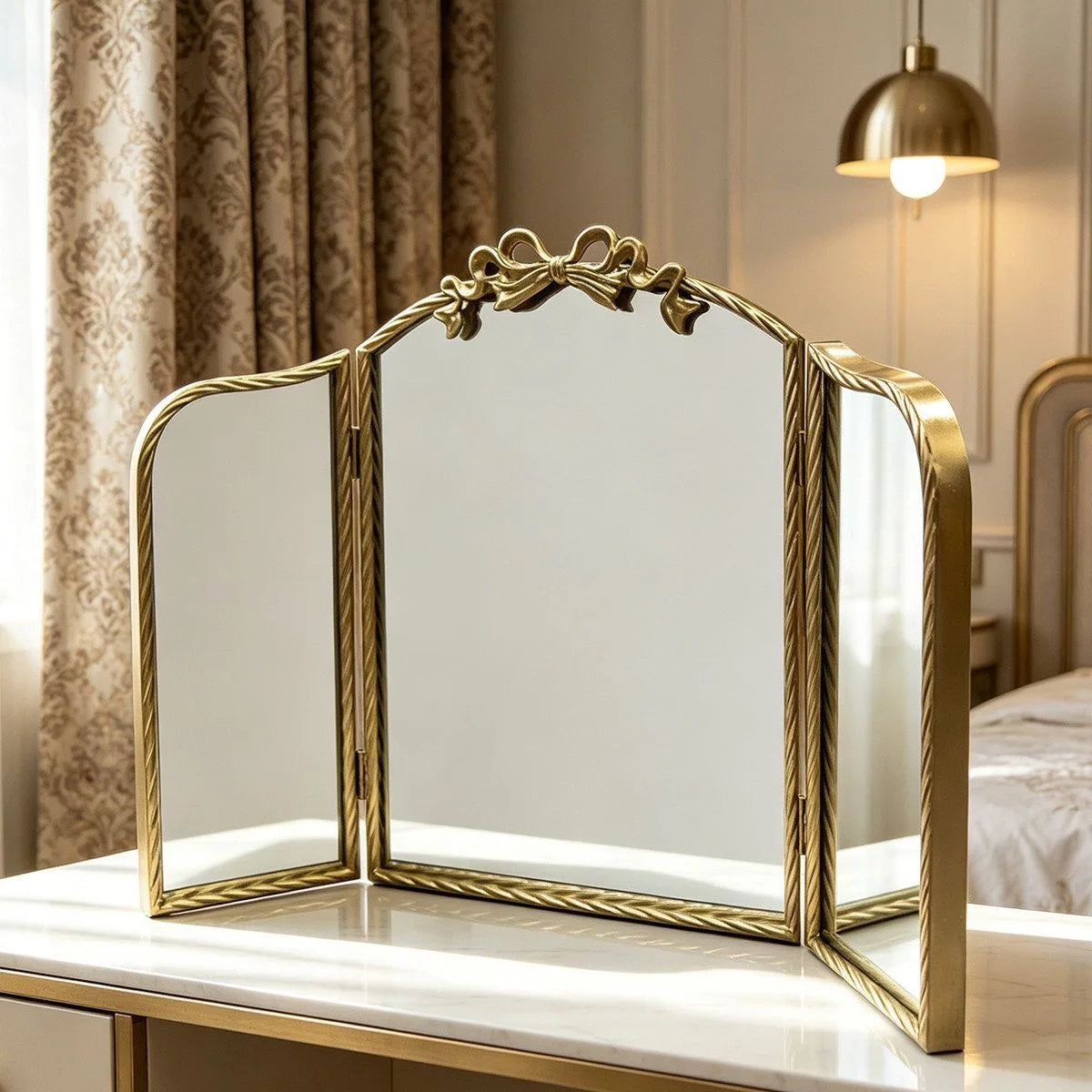 Lisette Trifold Mirror