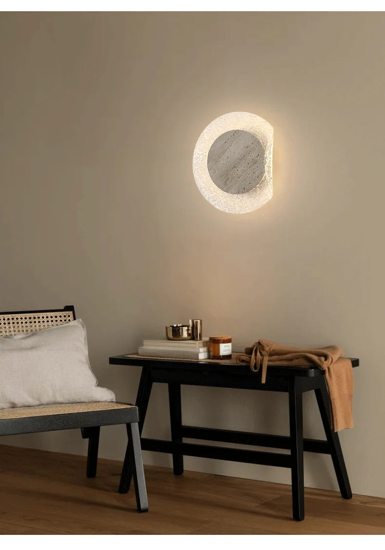 Luna Cream Sconce