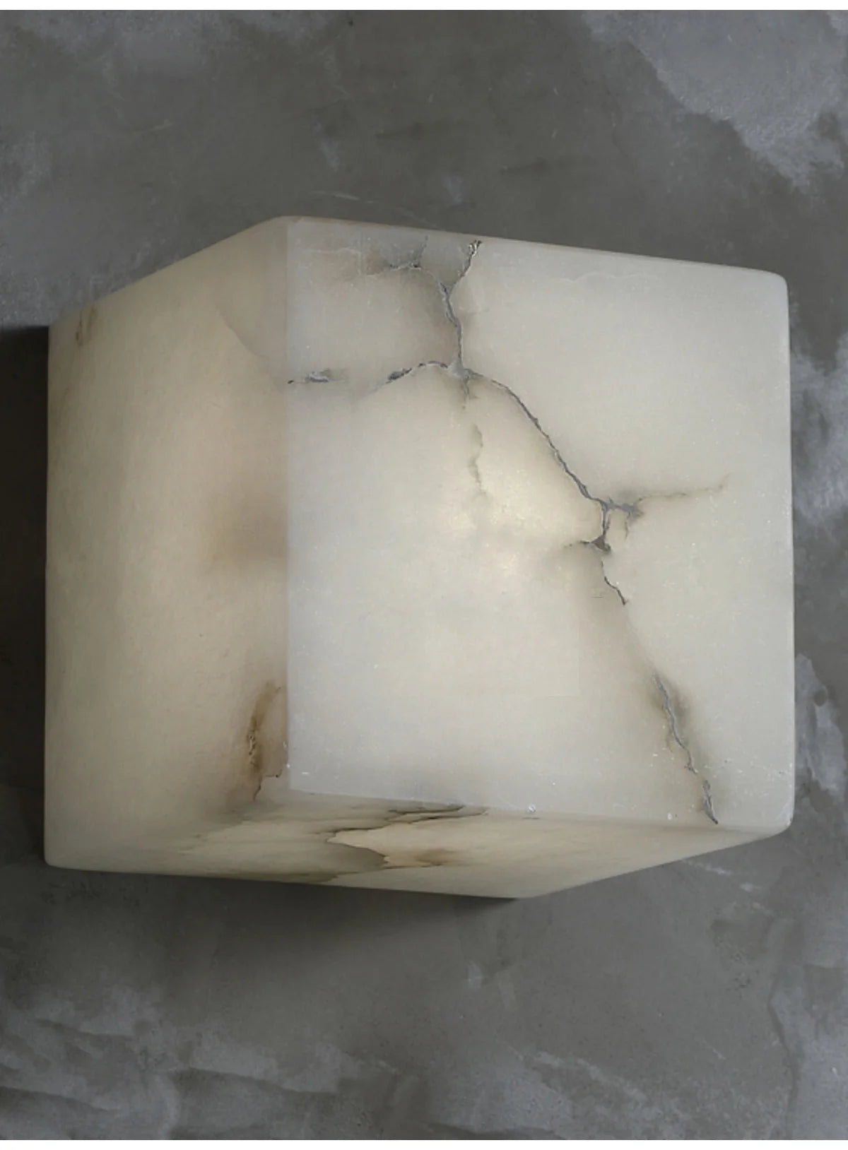 Cubo Marble Sconce