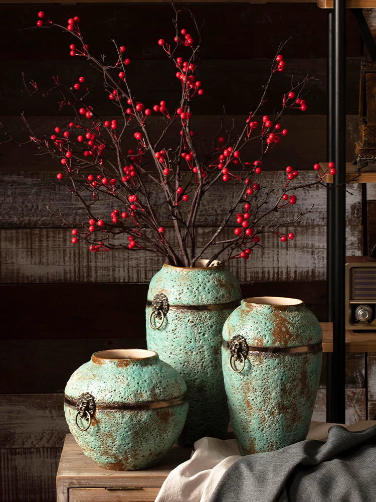 Terracotta Treasure Vase