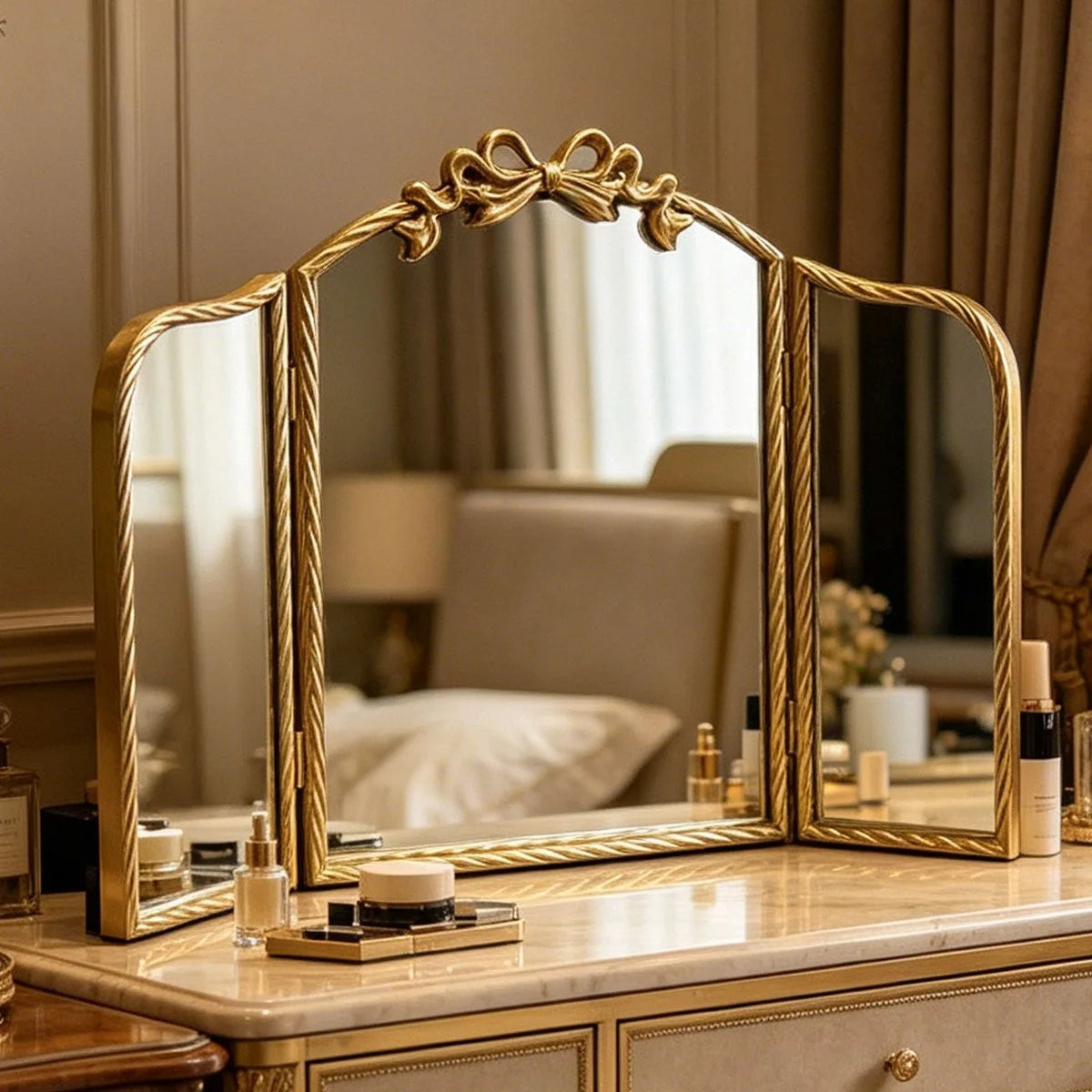 Lisette Trifold Mirror