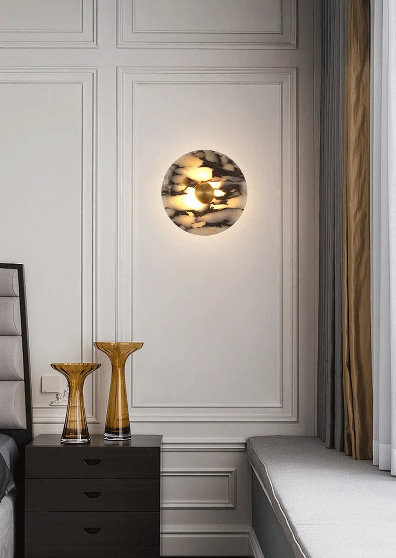 Eclipse Marble Sconce