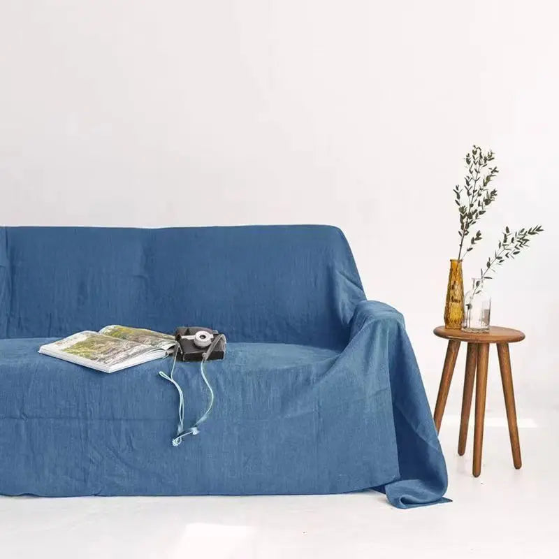 Provence Linen Sofa Cover