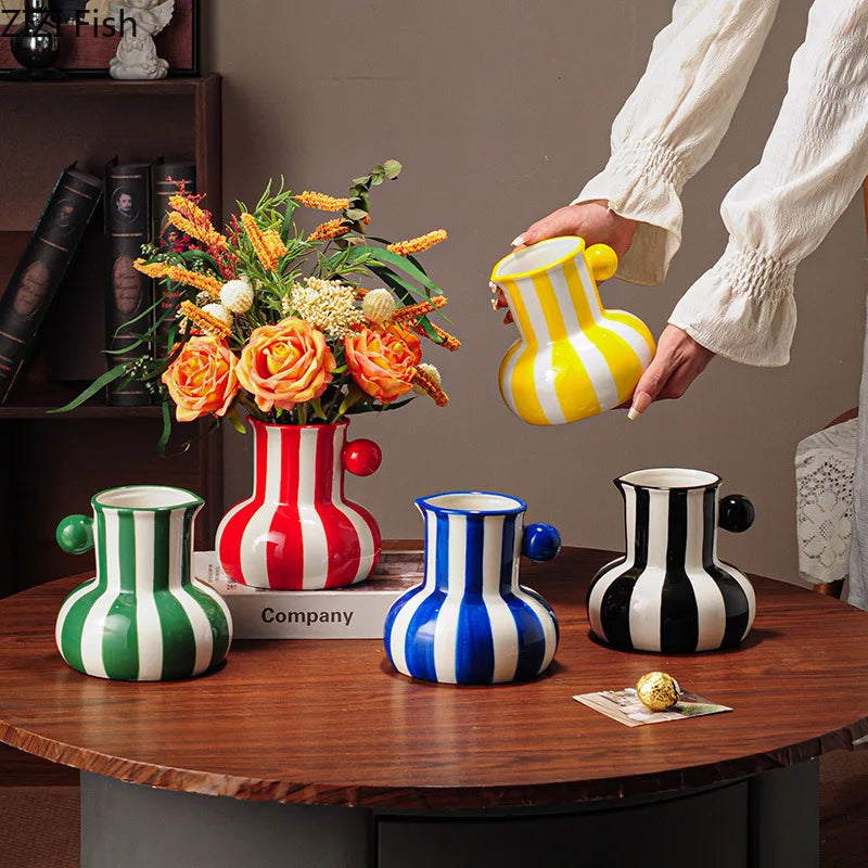 Stripe Symphony Vase