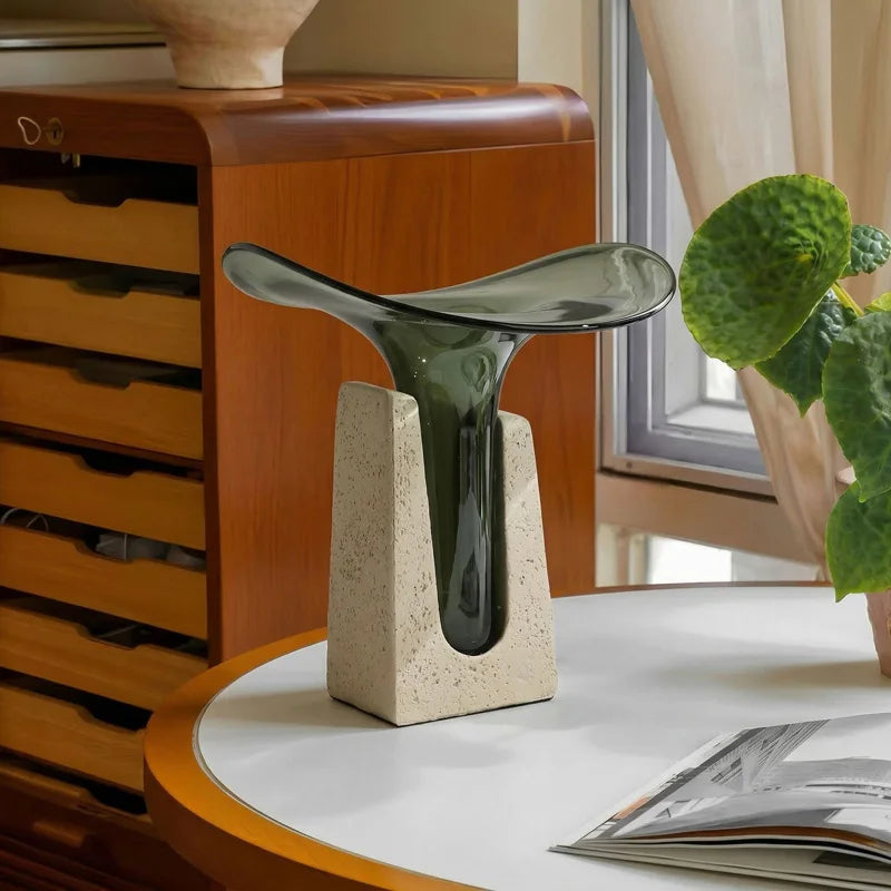 Bracken Green Vase