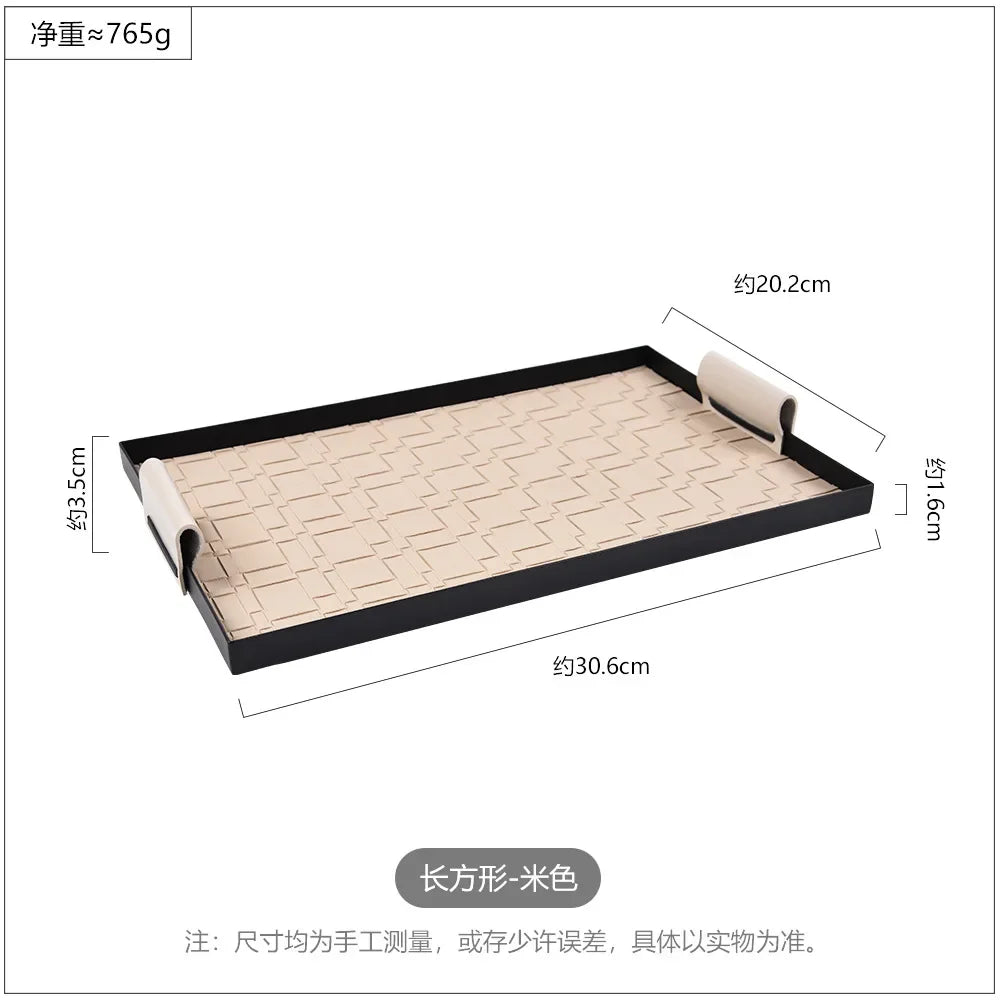 Plait Leather Catchall