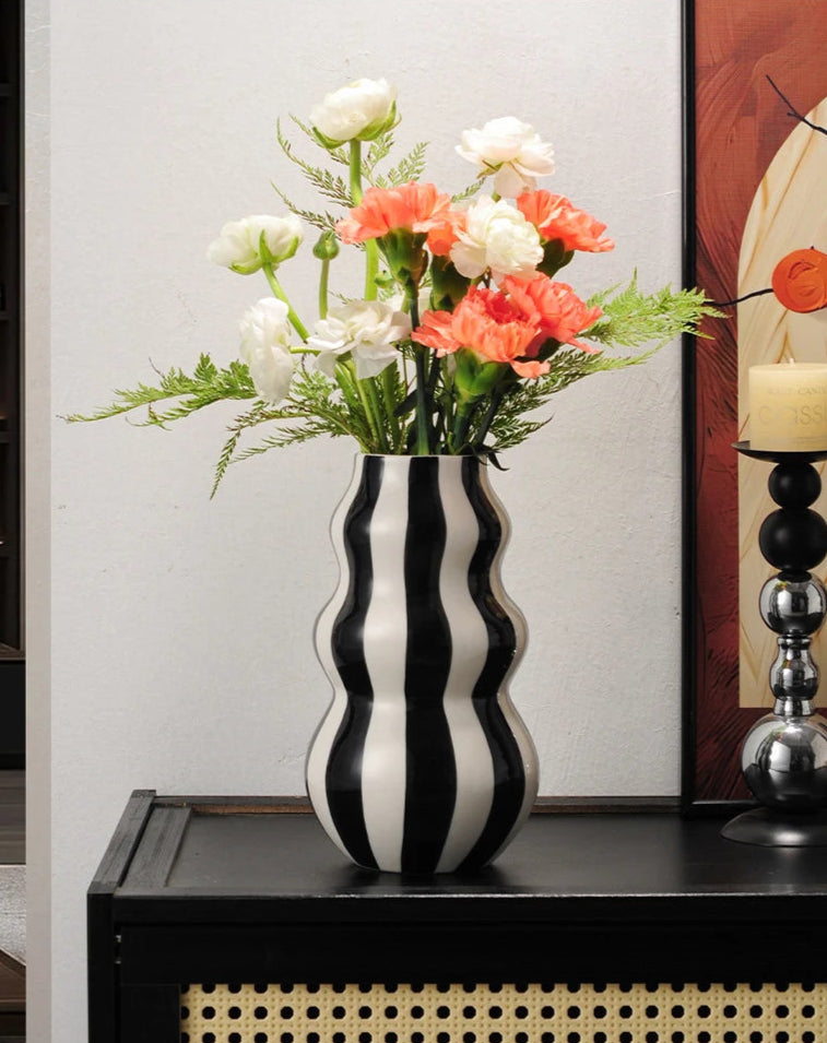 Stripe Symphony Vase