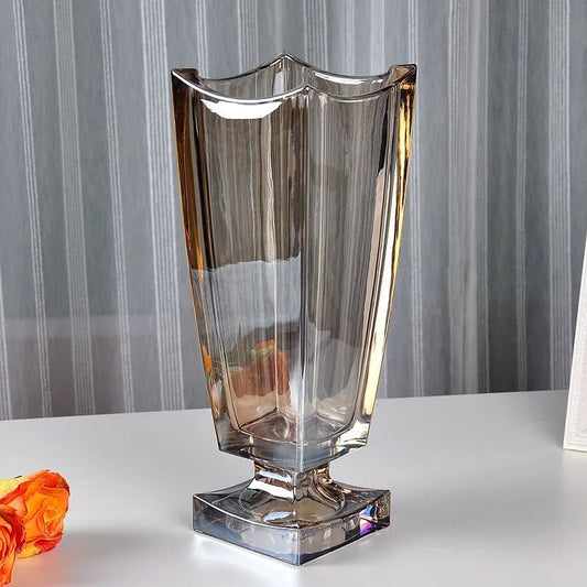 Amber Coupe Vase