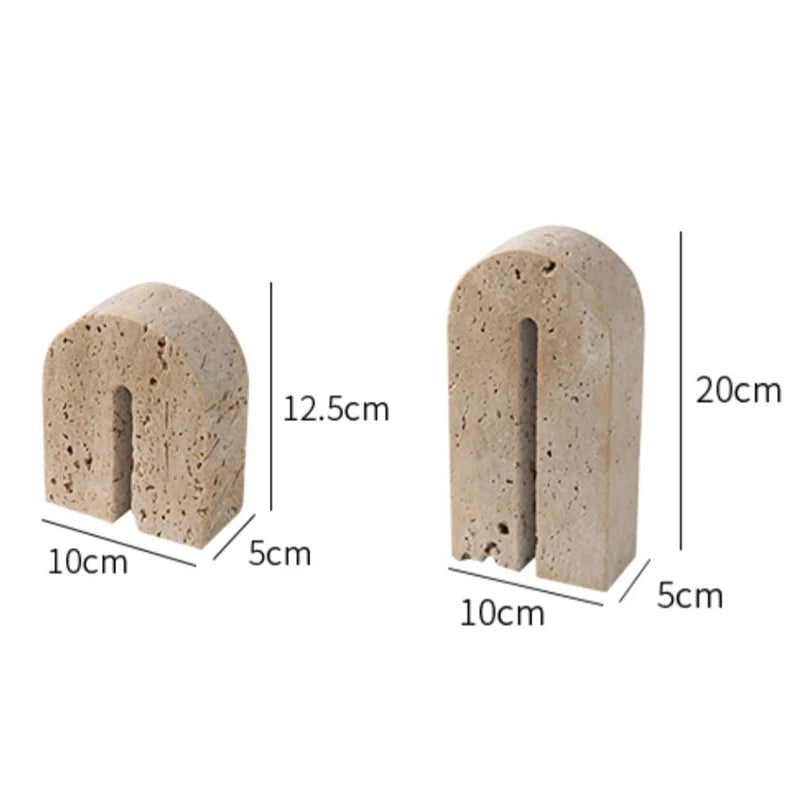 Portal Stone Bookends