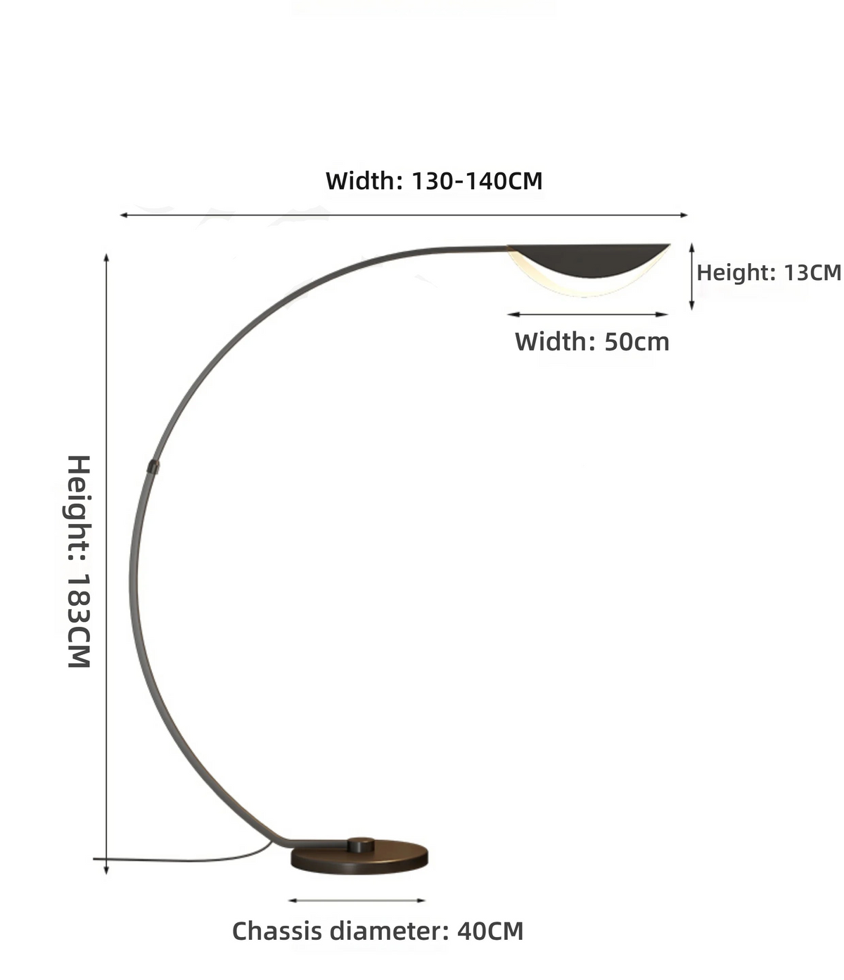 Arco Leaf Lamp