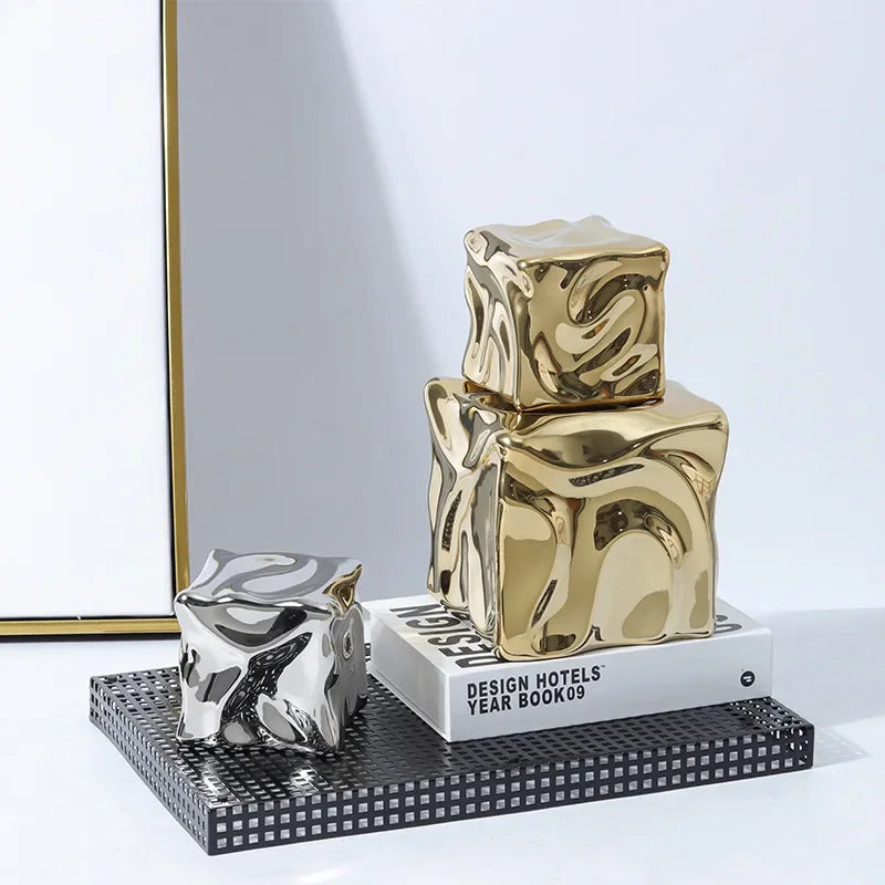Geometric Blocks Paperweight