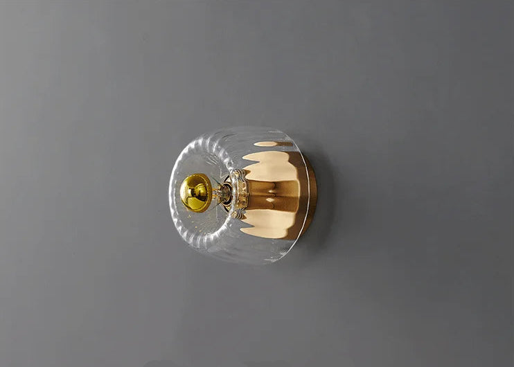 Sunburst Glass Sconce