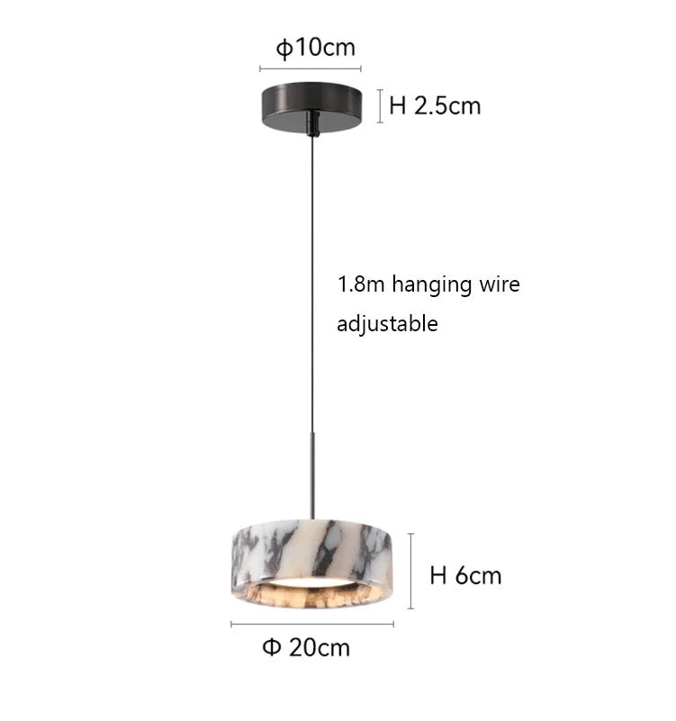 Low Drum Pendant