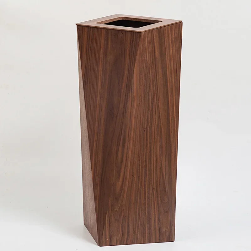 Obelisk Wooden Bin