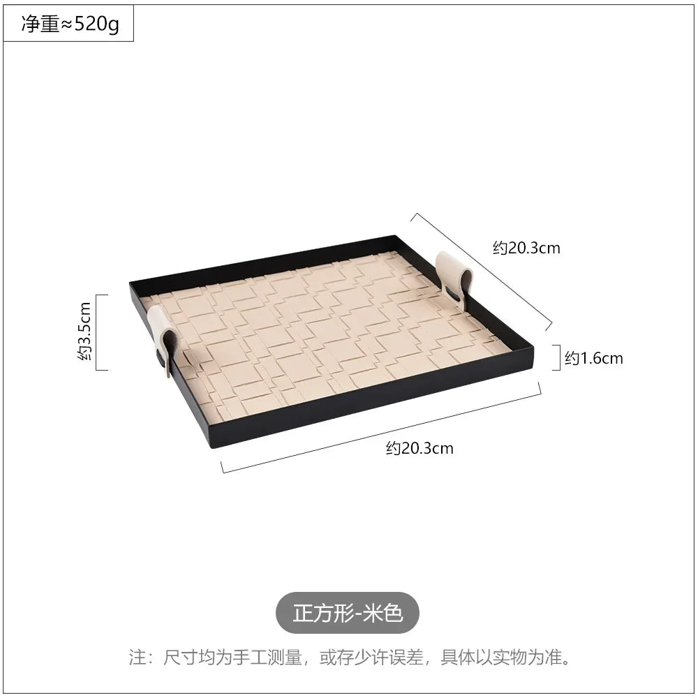 Plait Leather Catchall